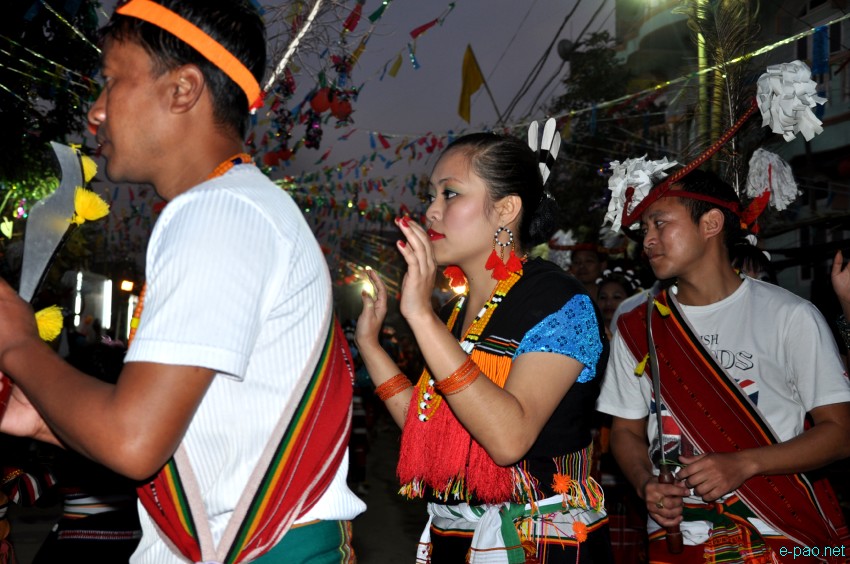 Gaan Ngai (biggest festival of Zeliangrong) celebration at Ragailong, Near Minuthong, Imphal :: January 27, 2012