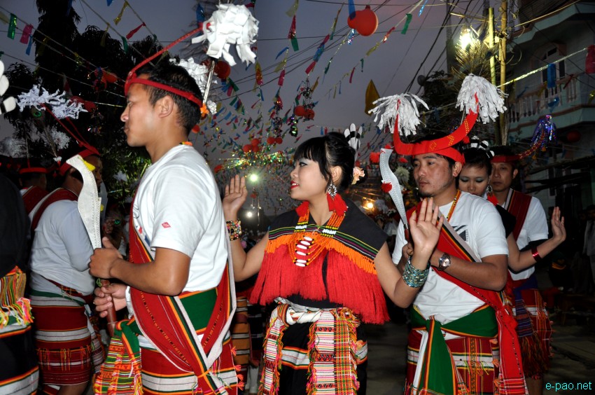 Gaan Ngai (biggest festival of Zeliangrong) celebration at Ragailong, Near Minuthong, Imphal :: January 27, 2012