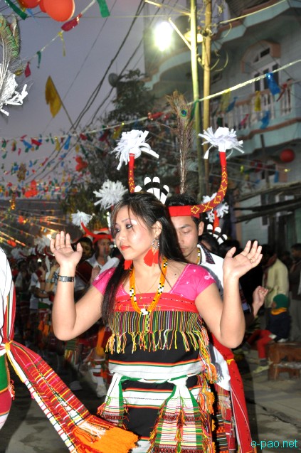Gaan Ngai (biggest festival of Zeliangrong) celebration at Ragailong, Near Minuthong, Imphal :: January 27, 2012