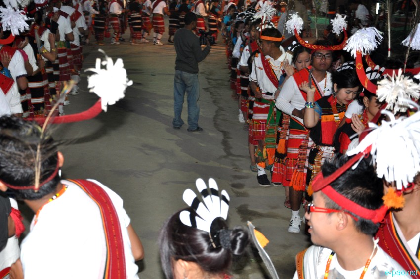 Gaan Ngai (biggest festival of Zeliangrong) celebration at Ragailong, Near Minuthong, Imphal :: January 27, 2012