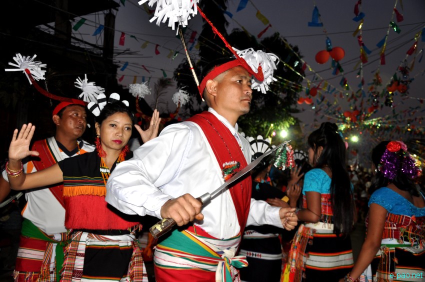 Gaan Ngai (biggest festival of Zeliangrong) celebration at Ragailong, Near Minuthong, Imphal :: January 27, 2012