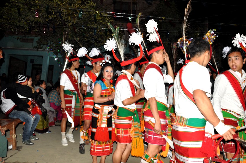 Gaan Ngai (biggest festival of Zeliangrong) celebration at Ragailong, Near Minuthong, Imphal :: January 27, 2012