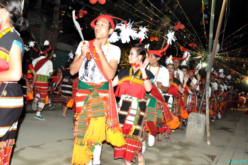 Gaan Ngai (biggest festival of Zeliangrong) celebration at Ragailong, Near Minuthong, Imphal :: January 27, 2012