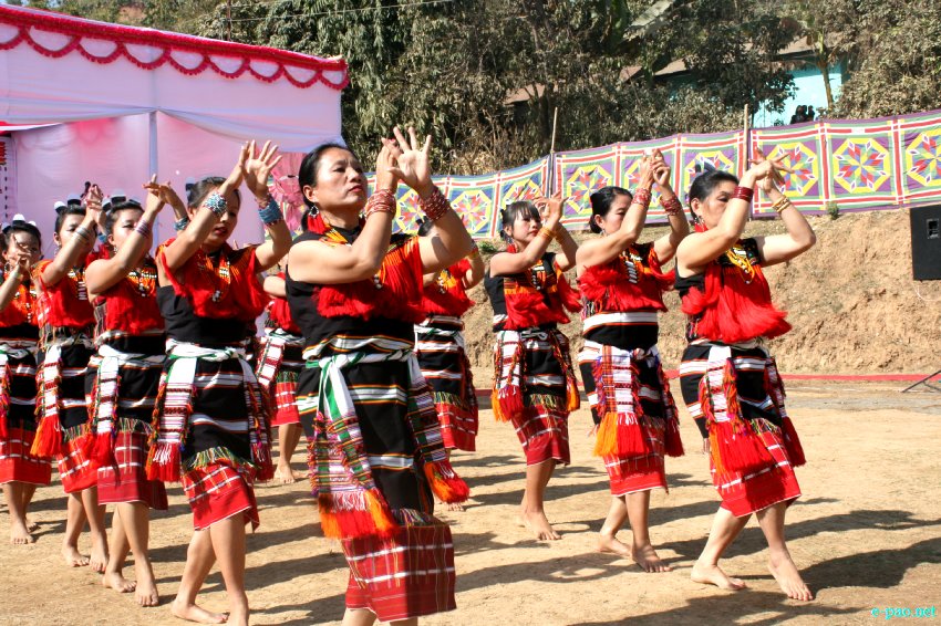 State Level Gaan Ngai celebration organised at Tarung Village, Imphal West on January 25, 2013 :: Pix - Deepak Oinam