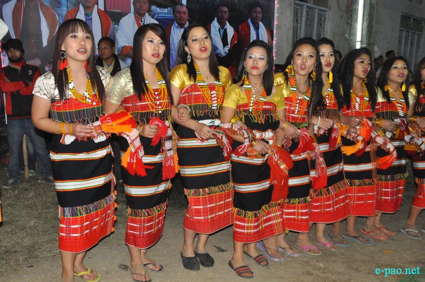 Gaan-Ngai celebration at Ragailong , Imphal  :: 17th January 2014