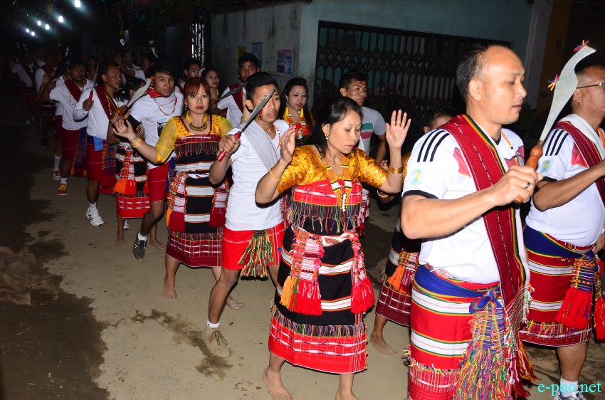 Gaan-Ngai celebration at Keishamthong Kabui Khul, Imphal :: 5th January 2015