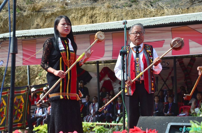 Lui-Ngai-Ni - seed sowing festival of Nagas of Manipur - organized at Senapati public ground :: 15 February 2015