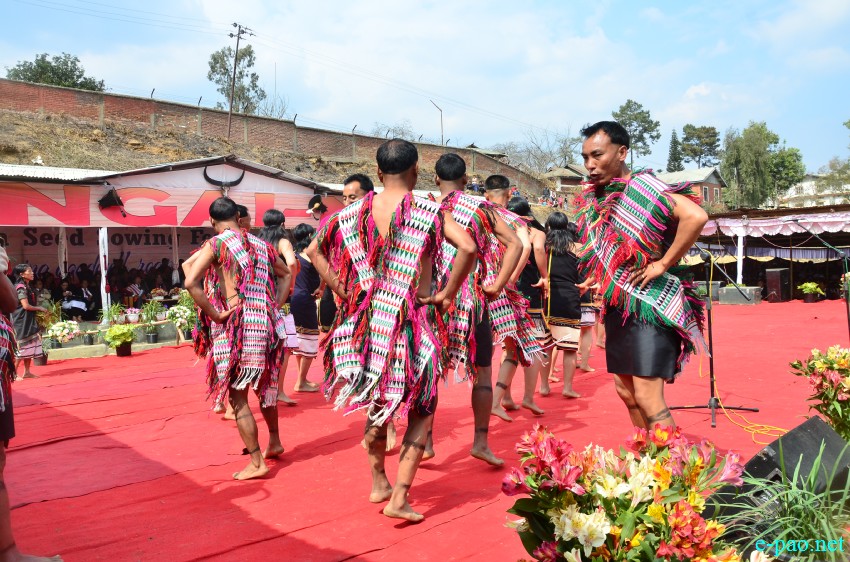 Lui-Ngai-Ni - seed sowing festival of Nagas of Manipur - organized at Senapati public ground :: 15 February 2015