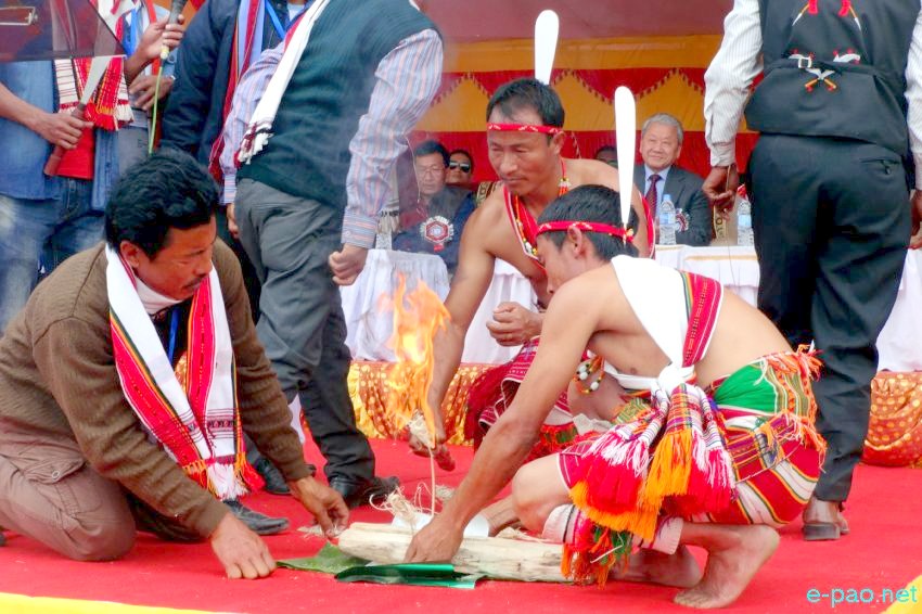 State Level Gaan-Ngai celebration  at  Mahabali Namching village, Senapati ::  January 03 2015 