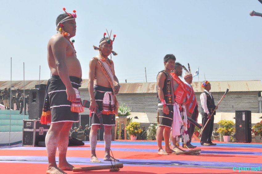 Lui-ngai-ni, Naga seed sowing festival celebrated at TNL ground, Wino Bazar, Ukhrul  :: Feb 14 2016