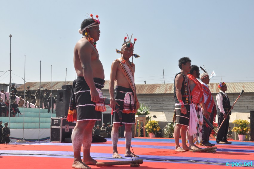 Lui-ngai-ni, Naga seed sowing festival celebrated at TNL ground, Wino Bazar, Ukhrul  :: Feb 14 2016