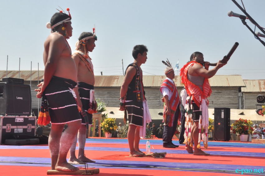 Lui-ngai-ni, Naga seed sowing festival celebrated at TNL ground, Wino Bazar, Ukhrul  :: Feb 14 2016