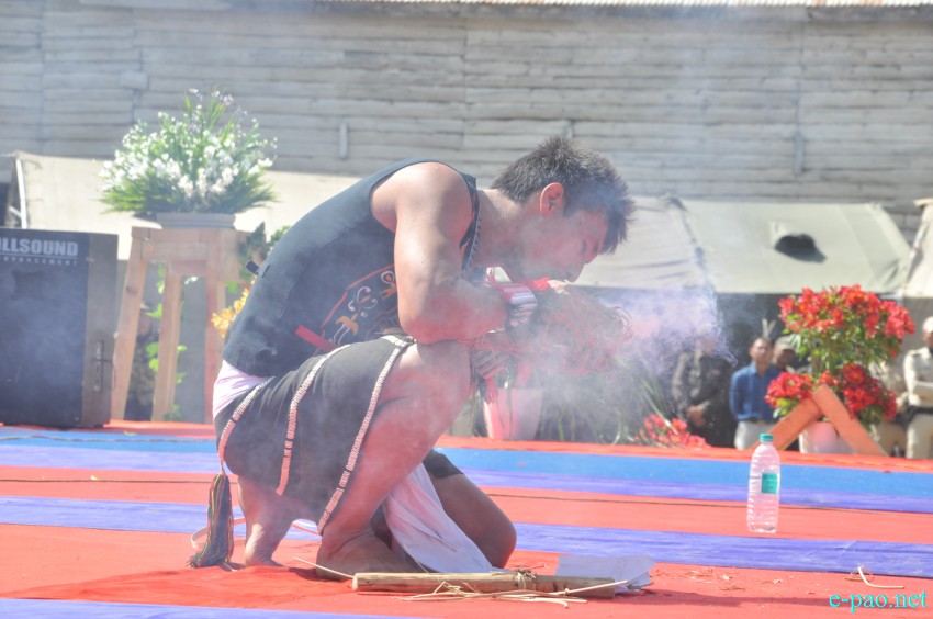 Lui-ngai-ni, Naga seed sowing festival celebrated at TNL ground, Wino Bazar, Ukhrul  :: Feb 14 2016