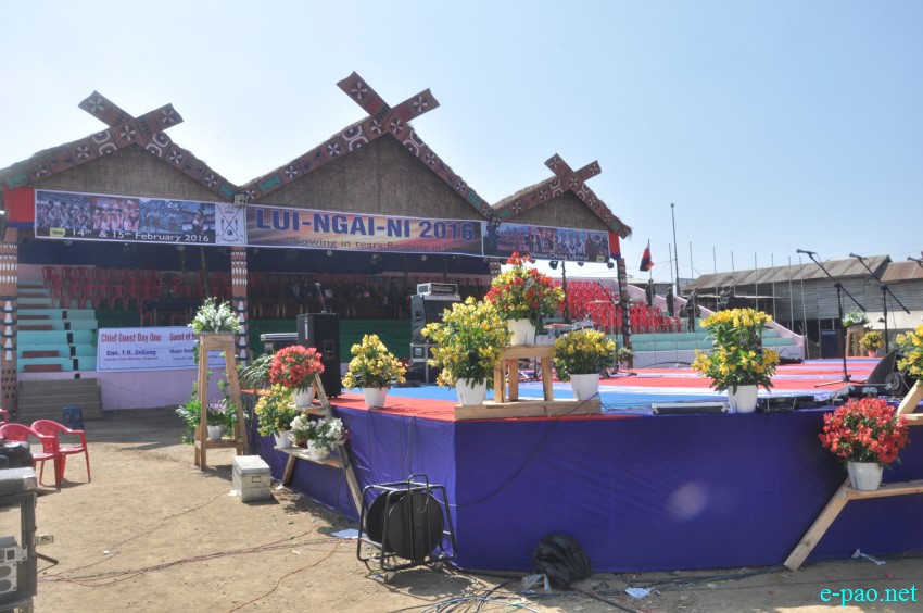 Lui-ngai-ni, Naga seed sowing festival celebrated at TNL ground, Wino Bazar, Ukhrul  :: Feb 14 2016