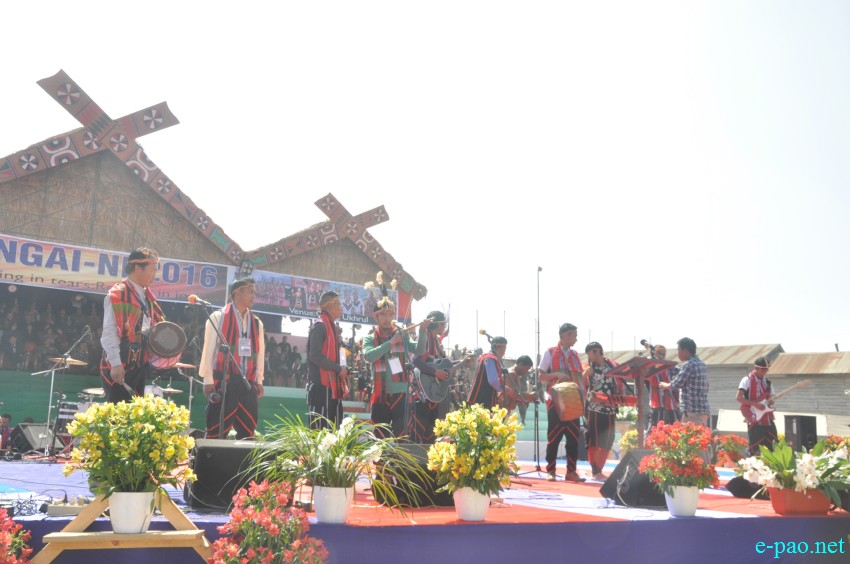 Lui-ngai-ni, Naga seed sowing festival celebrated at TNL ground, Wino Bazar, Ukhrul  :: Feb 14 2016