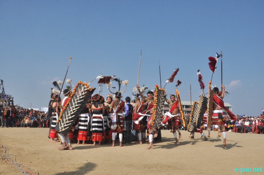 Lui-ngai-ni, Naga seed sowing festival celebrated at TNL ground, Wino Bazar, Ukhrul  :: Feb 14 2016