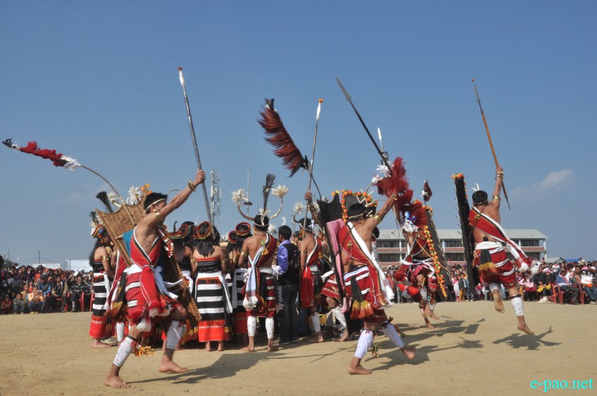Lui-ngai-ni, Naga seed sowing festival celebrated at TNL ground, Wino Bazar, Ukhrul  :: Feb 14 2016