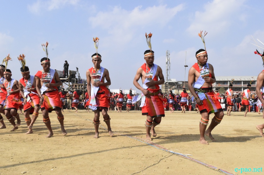 Tangkhul War Dance at Lui-ngai-ni at TNL ground, Ukhrul  :: Feb 15 2016