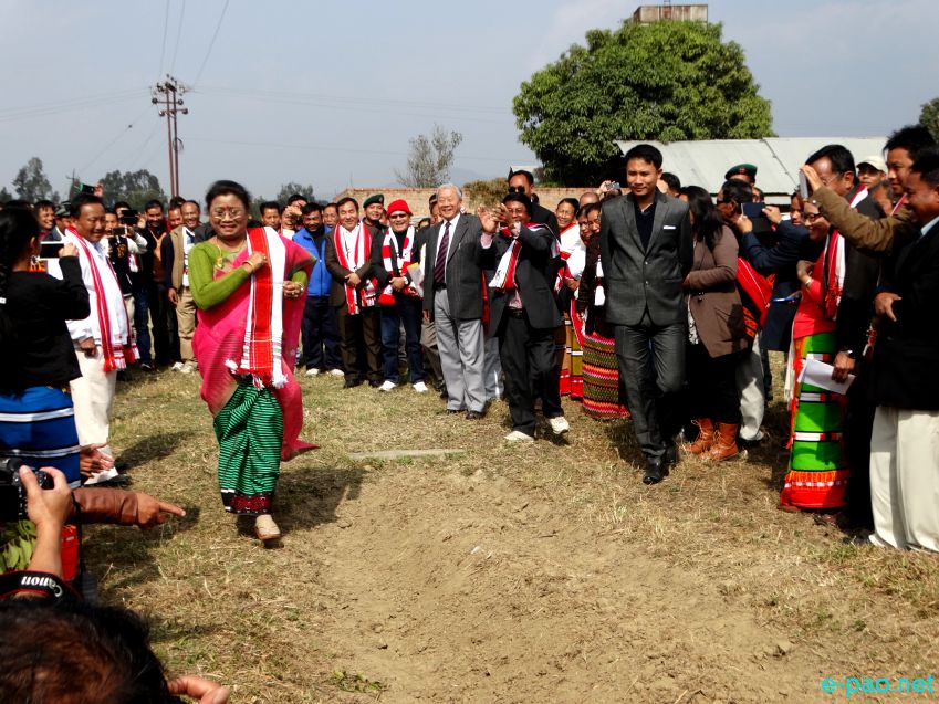 Gaan-Ngai - A ritual festival of Zeliangrongs at Changangei Kabui Village , Imphal West ::  January 22 2016