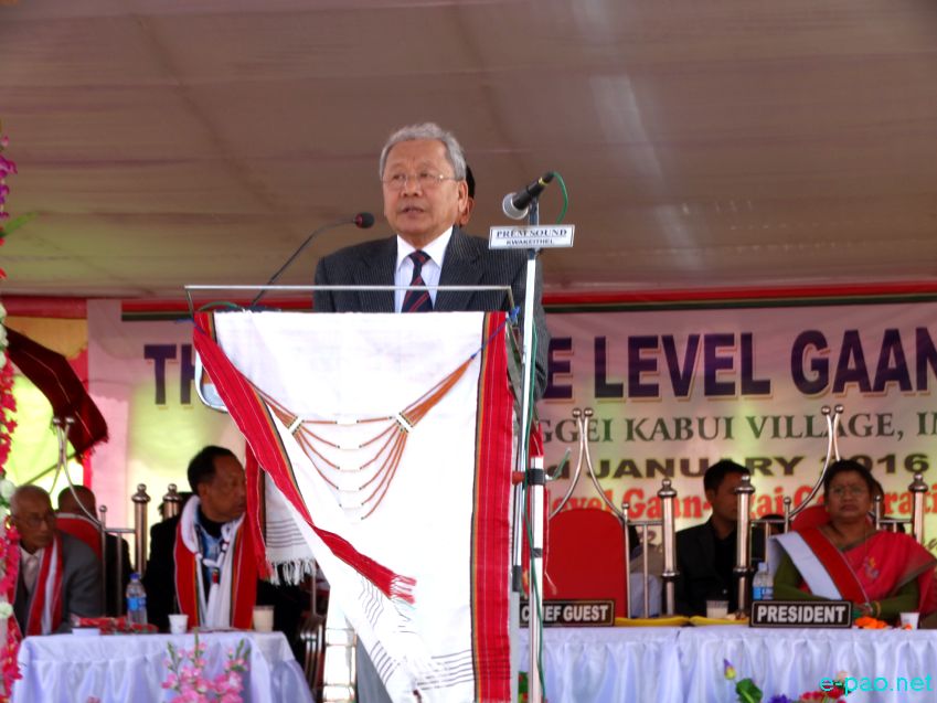 Gaan-Ngai - A ritual festival of Zeliangrongs at Changangei Kabui Village , Imphal West ::  January 22 2016