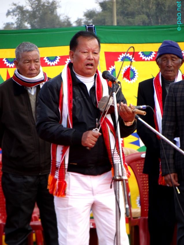 Gaan-Ngai - A ritual festival of Zeliangrongs at Changangei Kabui Village , Imphal West ::  January 22 2016