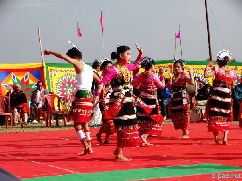 Gaan-Ngai - A ritual festival of Zeliangrongs at Changangei Kabui Village , Imphal West ::  January 22 2016