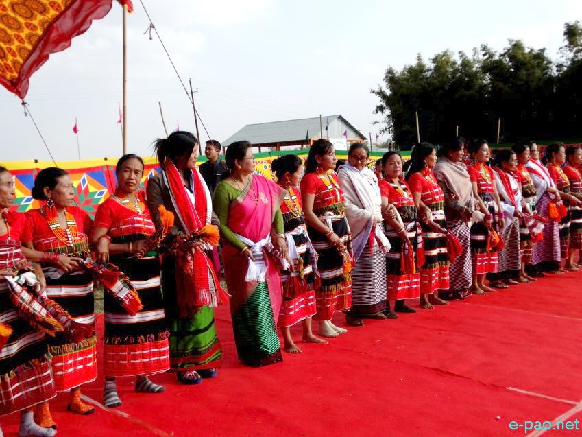Gaan-Ngai - A ritual festival of Zeliangrongs at Changangei Kabui Village , Imphal West ::  January 22 2016
