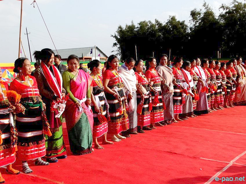 Gaan-Ngai - A ritual festival of Zeliangrongs at Changangei Kabui Village , Imphal West ::  January 22 2016