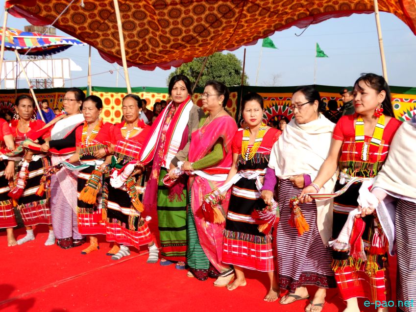 Gaan-Ngai - A ritual festival of Zeliangrongs at Changangei Kabui Village , Imphal West ::  January 22 2016