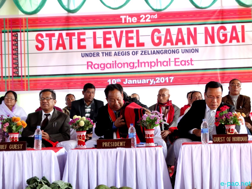 Gaan-Ngai - A ritual festival of Zeliangrongs at Ragailong in Imphal East ::  January 10 2017