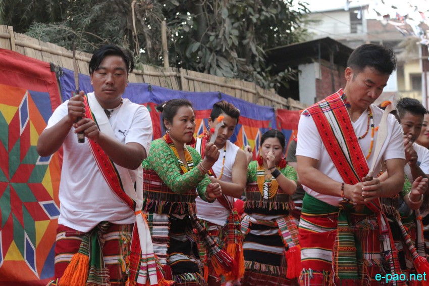 Gaan-Ngai - A ritual festival of Zeliangrongs at Moirangkhom Kabui Khul  ::  January 2018