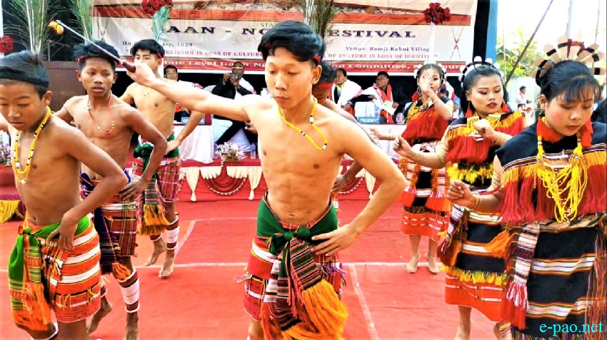 Gaan-Ngai - A ritual festival of Zeliangrongs at Ramji Kabui Khul, Imphal :: 9th January 2020