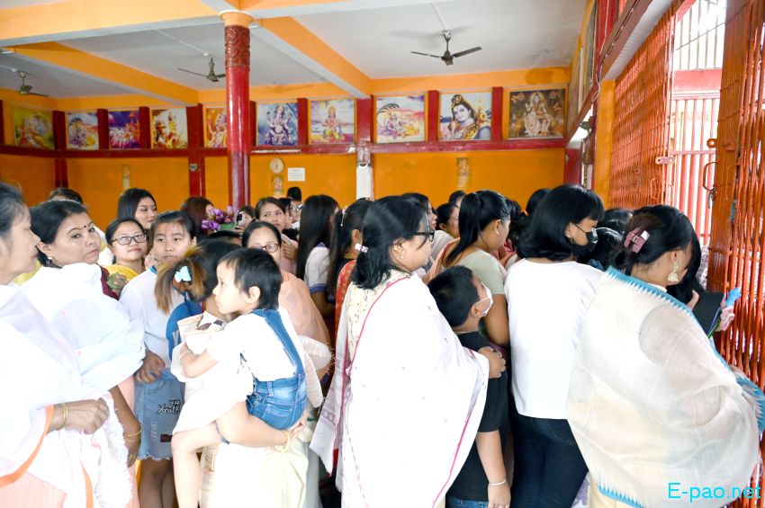 Krishna Janma or Janmasthami festival celebrated at Mahabali Hanuman Thakur Mandir, Imphal :: 19th August 2022