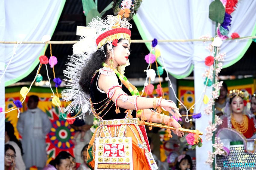 Raas Leela performance at Krishna Janma festival celebrated at ISKCON Temple, Imphal :: 19th August 2022