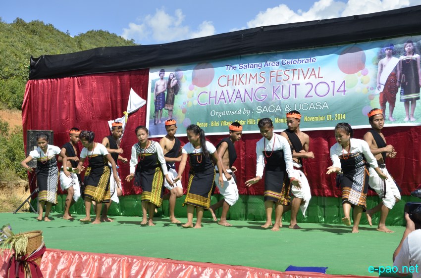 District Level Kut Festival - Chin-Kuki-Mizos Festival at Saikul subdivision :: 1 November 2014