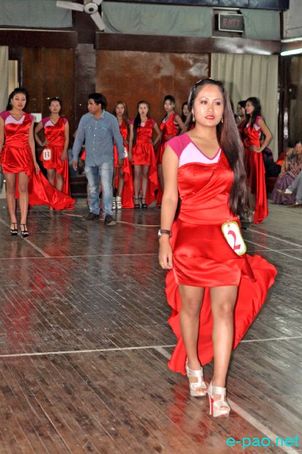 Rehearsal for Miss Kut  at 1st MR Banquet Hall, Imphal :: 26 October 2014