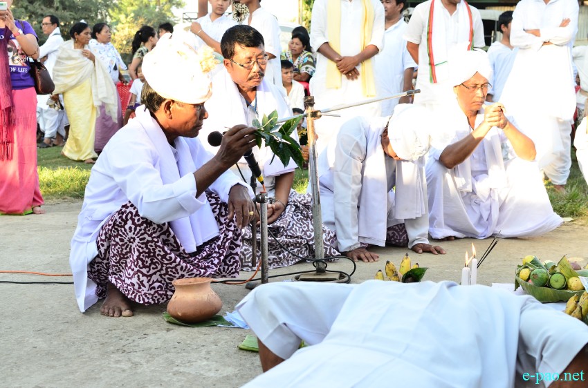 'Kwak Tanba' function as part of Mera Houchongba at Bamon Leikai, Imphal, Manipur :: October 03, 2014