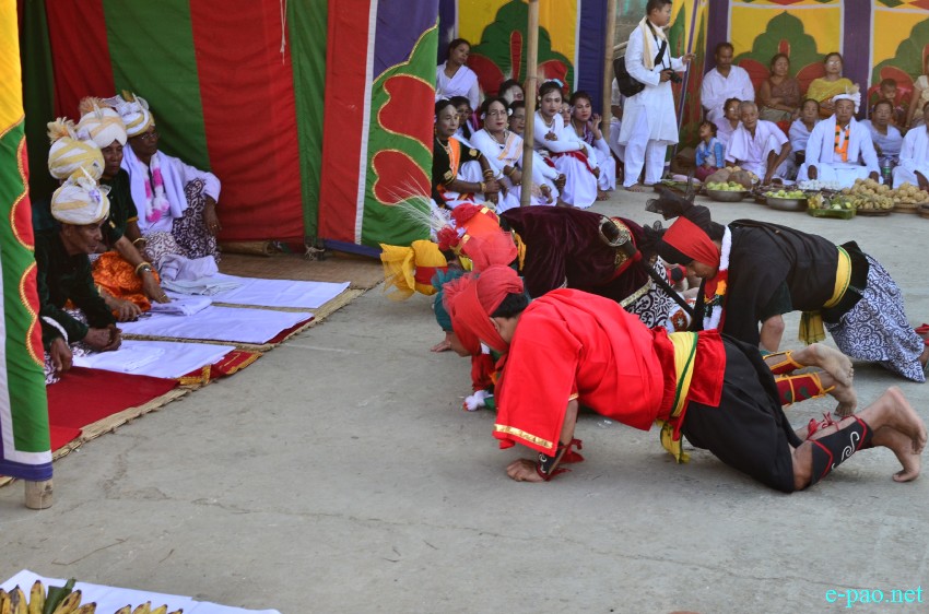 'Kwak Tanba' function as part of Mera Houchongba at Bamon Leikai, Imphal, Manipur :: October 03, 2014