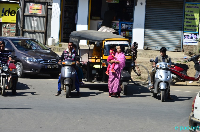 Ningols on the way to her mapam lamdam on Ningol Chakkouba :: October 25 2014