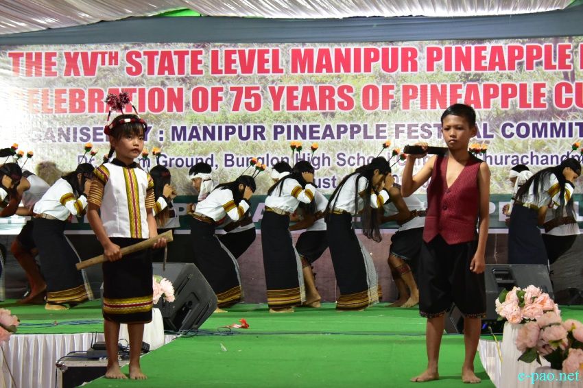 15th State Level Manipur Pineapple Festival at Bunglon High School Campus, Churachandpur :: 19th August 2022