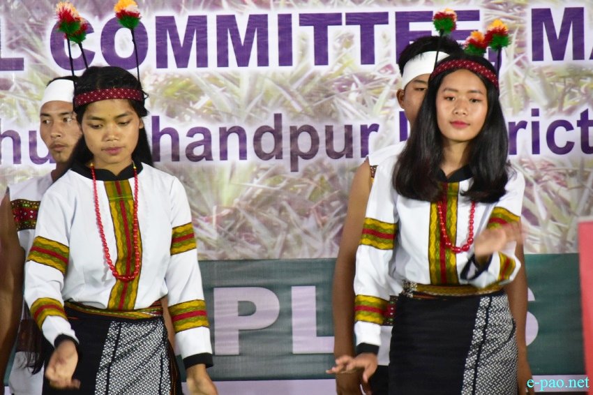 Cultural show at 15th State Level Manipur Pineapple Festival at Bunglon High School, Churachandpur :: 19th August 2022