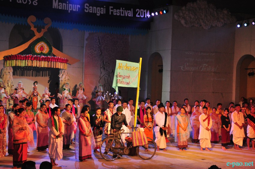 Manipur Sangai Festival kicked off at Hapta Kangjeibung and at BOAT, Imphal  ::  November 21 2014