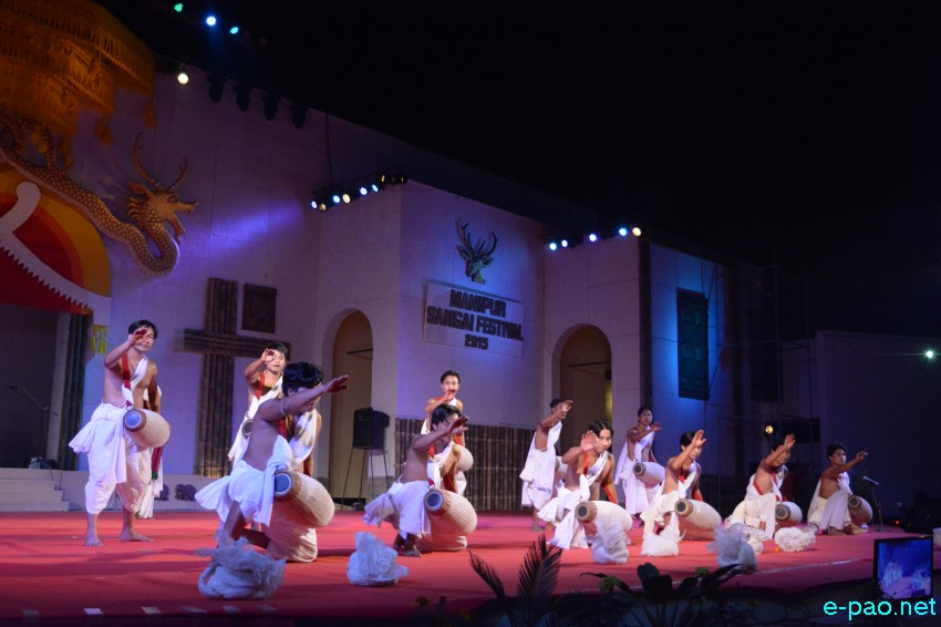 Day 5 :  Pung Chollom performance as part of Manipur Sangai Festival at BOAT :: November 25 2015