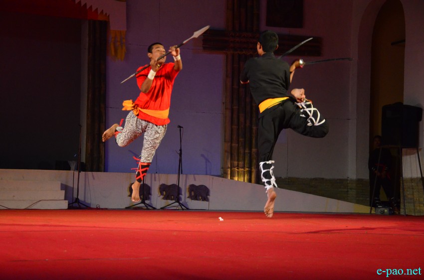 Day 7 :  Thang Ta Chainaba performance as part of Manipur Sangai Festival at BOAT :: November 27 2015