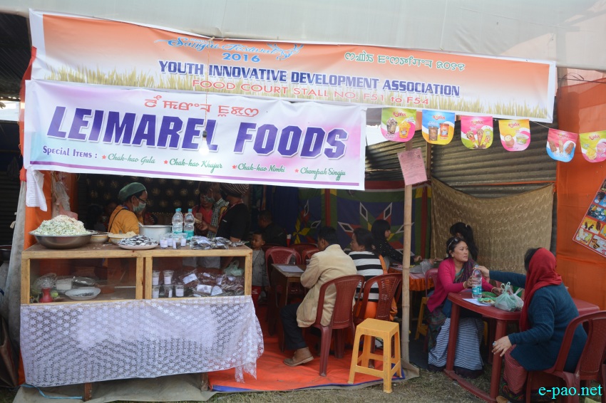 Day 9 : Food Stalls   at Manipur Sangai Festival at Hapta Kangjeibung :: November 29 2016