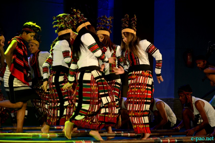 Day 4: Hmar Fahrel Tawklam performance   at Manipur Sangai Festival at Hapta Kangjeibung :: November 24 2017