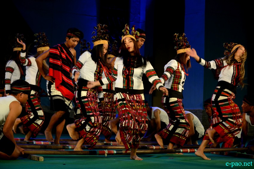 Day 4: Hmar Fahrel Tawklam performance   at Manipur Sangai Festival at Hapta Kangjeibung :: November 24 2017