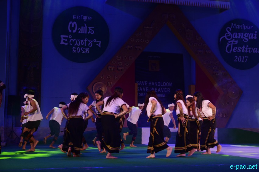 Day 7 : Pherzawl Artistes Dance performance    at Manipur Sangai Festival at Hapta Kangjeibung :: November 27 2017