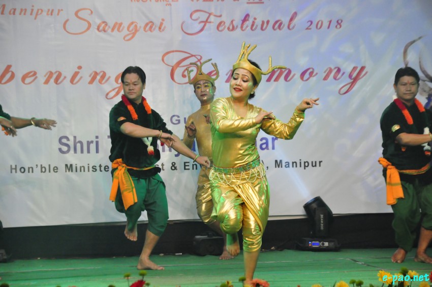 Day 5 : Dance by Song & Drama Division   at  Manipur Sangai Festival :: 25 November 2018