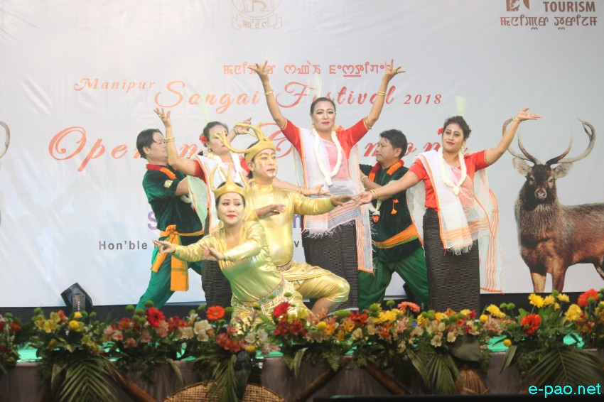 Day 5 : Dance by Song & Drama Division   at  Manipur Sangai Festival :: 25 November 2018